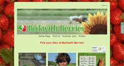 Desktop Screenshot of beckwithberries.com