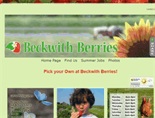Tablet Screenshot of beckwithberries.com